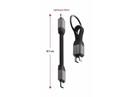 Swissten Kabel USB-C/LIGHTNING 9,7CM