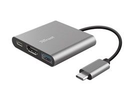 Trust Dalyx 3-in-1 Multiport USB-C adaptér