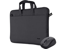 Trust Bologna Bag And Mouse Set Black