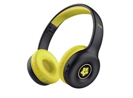Trust bezdrátová sluchátka Nouna, Bluetooth, Černá-žlutá