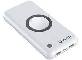 Powerbanka VARTA 57909 20000mAh USB-C PD vstup a výstup, bezdrátové nabíjení Qi