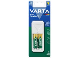 Varta Mini Charger + 2x AA 2100 mAh R2U
