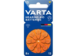 Varta Hearing Aid Battery 13 BLI 8