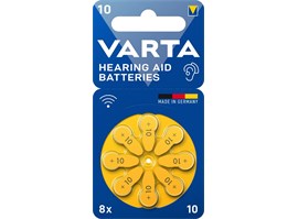 Varta Hearing Aid Battery 10 BLI 8