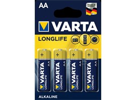VARTA Longlife, AA, 4 ks