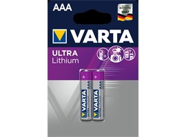 VARTA Ultra Lithium 2 AAA 6103301402