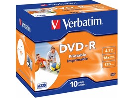 Verbatim 43523 DVD-R(10-Pack Spindle)