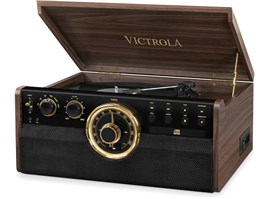Victrola VTA-270B Gramofon hnědý