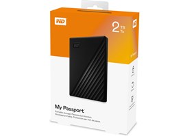 WD My Passport 2TB, černá