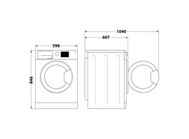 Whirlpool C WD 84M WBS CZ