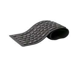 C-TECH FK-01 gelová, flexibilní, černá, USB, CZ/SK