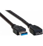 AQ KCJ005 - kabel USB 3.0 M - micro USB 3.0 M, délka 0,5 m
