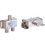 AQ KV312 - satelitní anténní rozbočovač - 1 x vstup, 2 x výstup, F konektory