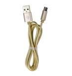 ALIGATOR TUBA 2A nabíjecí kabel USB type C zlatý (DAKT005) 