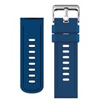 Aligator řemínek silikonový 22mm, modrý 22AW0004