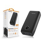 Powerbanka ALIGATOR Power Delivery 20W, rychlé nabíjení, 30 000 mAh, černá