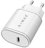 Chytrá nabíječka A-MAX Power Delivery 20W USB-C AX0001V