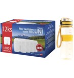 Maxxo UNI filtry 12ks + sportovní láhev