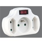 Emos P0029 ZÁSUVKA ROZBOČ. 2x+1x S VYP.