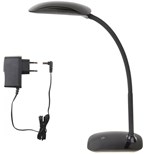 Emos Z7573 LED stolní lampička MA66 černá s USB