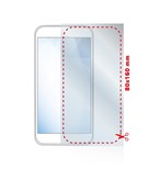 Univerzální prémiová ochranná fólie displeje Celly pro mobilní telefony s úhlopříčkou do 5.5