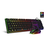 Connect IT Battle herní combo set, černá