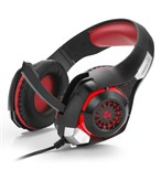 Connect IT BIOHAZARD herní sluchátka s mikrofonem, červená