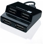 Connect IT CI-108 USB HUB 4x STEP černý