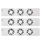 Emos Ventilátor pod radiátor TRIO, bílý