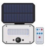 Emos Solární LED reflektor SPILO s pohybovým čidlem, černý, neutrální bílá