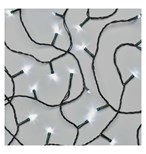 Emos LED vánoční řetěz, 50 m, venkovní i vnitřní, studená bílá, programy, časovač