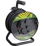 Emos P084251 Gumový prodlužovací kabel na bubnu - 4 zásuvky 25m