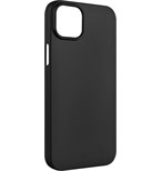 Zadní pogumovaný kryt FIXED Story pro Apple iPhone 15, černý