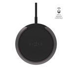 Bezdrátová nabíječka FIXED MagPad s podporou uchycení MagSafe a stojánkem, 15W, černá