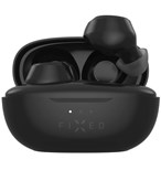 Bezdrátová TWS sluchátka FIXED Buds, černá