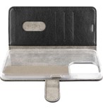 Pouzdro typu kniha FIXED Opus pro Xiaomi Redmi 13 4G/Poco M6/M6 Plus 5G, černé