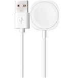 Nabíjecí USB-A kabel FIXED pro Apple Watch, bílý