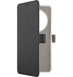 Tenké pouzdro typu kniha FIXED Topic pro Xiaomi Redmi 14C/A4 5G/A3 Pro/POCO C75 4G/5G/M7 5G, černé