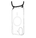Pouzdro FIXED MagPure Neck s černou šňůrkou na krk pro Apple iPhone 17
