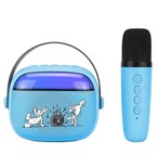 Přenosný reproduktor GoGEN Bob a Bobek PARTY modrá