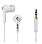 Hama 184004 Basic4Music, špunty, bílá