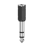 Hama 205194 redukce jack 3,5 mm na 6,3 mm vidlici, stereo