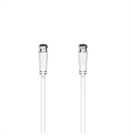 Hama 205063 satelitní kabel, F-vidlice 90 dB,1,5 m