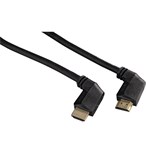 Hama HDMI kabel vidlice-vidlice, kolmé konektory, pozlacený, 3*, 3 m