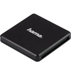 Hama Multi čtečka karet USB 3.0, SD/microSD/CF, černá