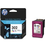 HP 302 Tri-colour, F6U65AE