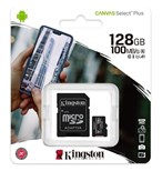 Kingston Canvas Select Plus micro SDXC 128GB Class 10 UHS-I + SD adaptér