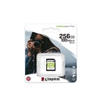 Kingston Canvas select plus microSDXC 256GB Class 10 + SD adaptér