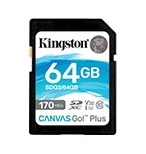 Kingston U3 V30 170/70MB/s 64GB SDXC