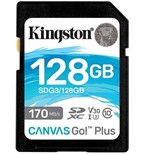 Kingston U3 V30 170/90MB/s 128GB SDXC